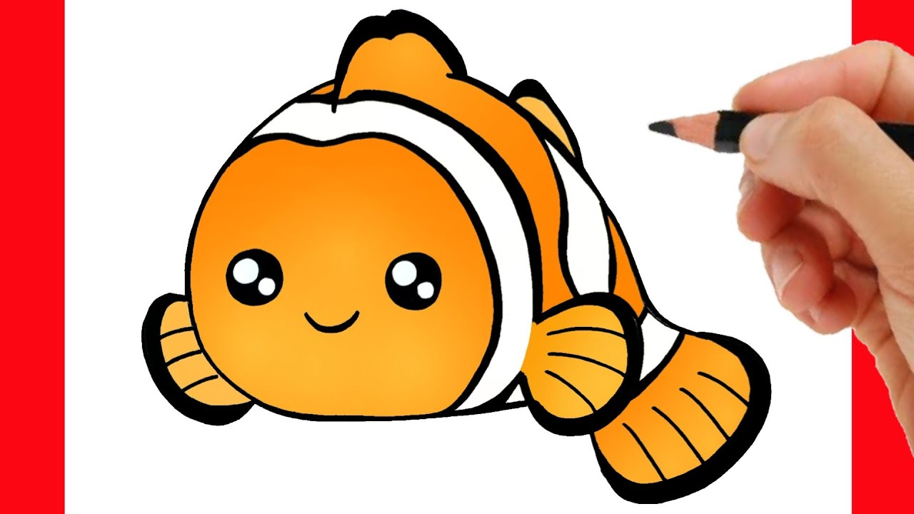 Cute:Ntxc1beyfv8= Fish Drawing