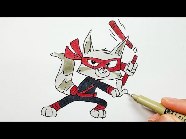 Drawing:Zcv6bccpani= Cat Ninja